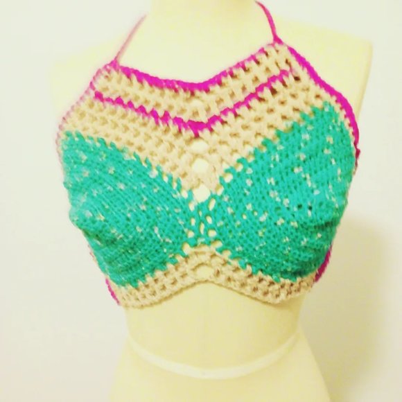 Handmade Crochet top - Picture 1 of 1